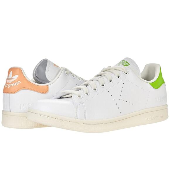 Adidas Stan Smith x Disney Miss Piggy Kermit Sneakers Men's 8 Pink & Green - Picture 3 of 12